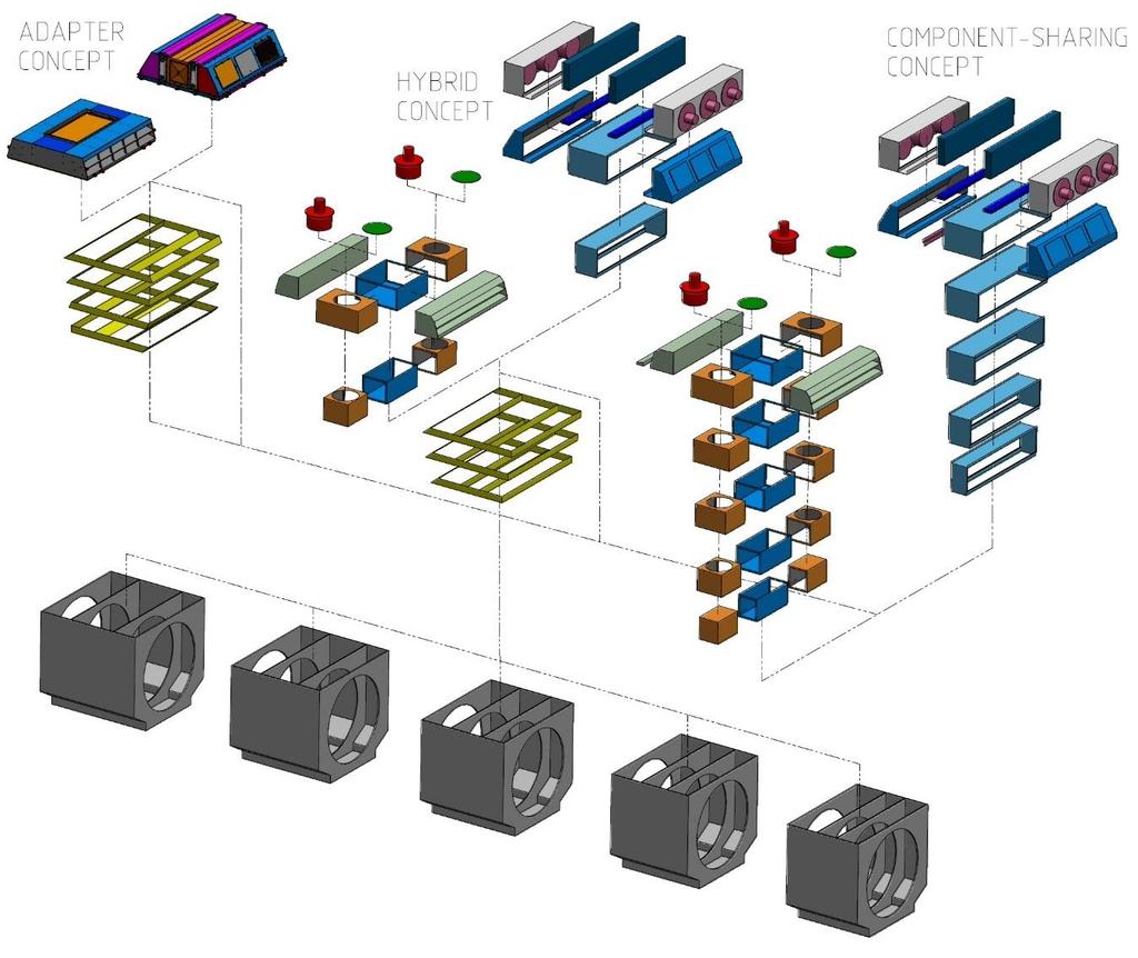 Exploded view of