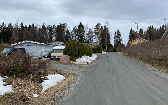 liikenteen väylästölle on suora yhteys Kannelsuontieltä.