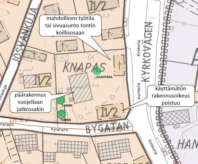 MITÄ ALUEELLE SUUNNITELLAAN? Kaavaa valmistellaan kaupungin aloitteesta. Osallistumis- ja arviointisuunnitelma nro 002408, 12.11.