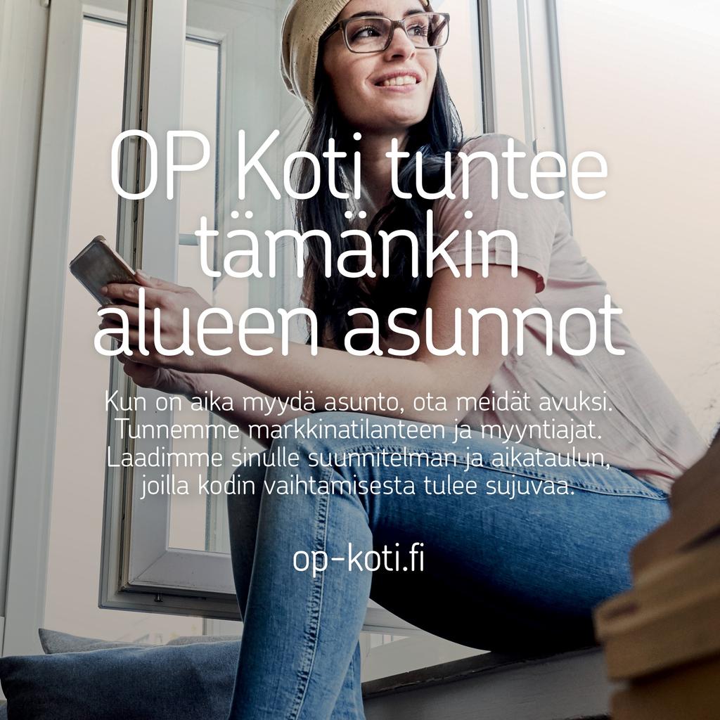 Ota yhteyttä OP Koti Itä-Suomi Oy LKV Kuopio Puhelin 010 258 8505 opkoti.kuopio@op.fi Puijonkatu 25, 70100 KUOPIO 010 258 8505 Y-tunnus 0595450-8 14.9.2021 22.