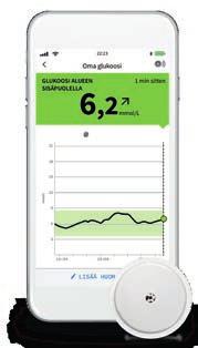 LibreLinkUp-mobiilisovellusta ei ole tarkoitettu ensisijaiseksi glukoosinseurantajärjestelmäksi: kotikäyttäjien on käytettävä