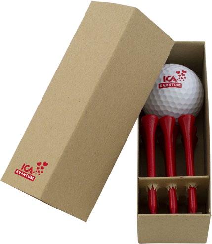 GOLF ECO SETTI 15D GOLF ECO SETTI 24 TII KIT TITLEIST Aloituspakkaus pahvikotelossa. Pakkaus sisältää Dixon Earth-pallon, 10 tiitä, 2 merkkausnastaa, lyijykynän ja griinihaarukan.