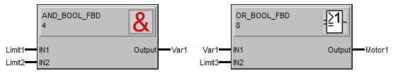 10 3.5 Function Block Diagram Funktio Block Diagram (FBD) on toinen standardin määrittämästä kahdesta graafisesta kielestä.