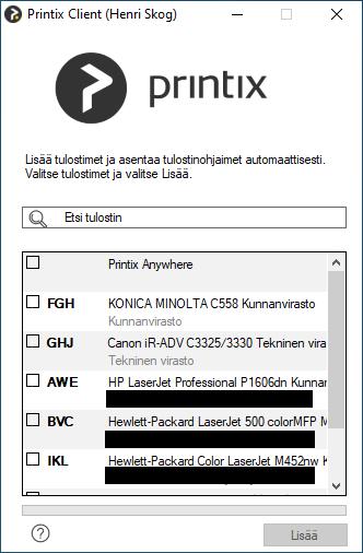 55 ulkopuolelta, jolloin asetuksia ja tietoturvapäivityksiä saatiin jaeltua keskitetysti ja ajantasaisesti myös etätyötä tekeville kunnan työntekijöille.