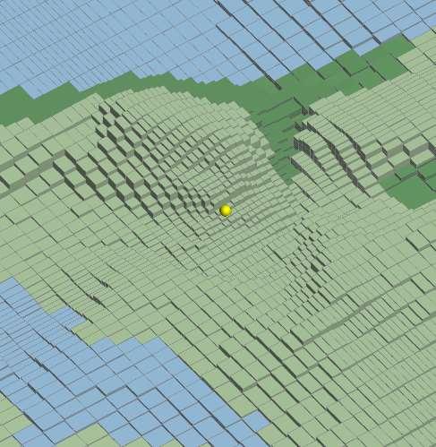 39 Maanmittauslaitoksen kahden metrin resoluution LIDAR- korkeusmallia.