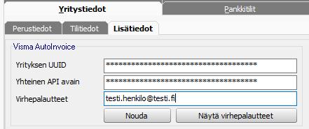 1 Verkkolaskutuksen käyttöönotto 1.1 AutoInvoice -verkkolaskupalvelun käyttöönotto 1.1.1 Rekisteröityminen AutoInvoiceen 1. Kirjaudu osoitteeseen http://autoinvoice.visma.com/register. 2.