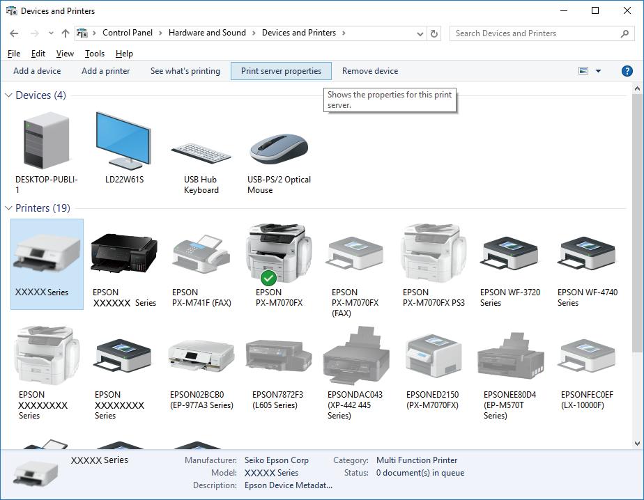 Tulostimen kunnossapito > Sovellusten asentaminen tai asennuksien poistaminen erikseen > Sovellusten asenta Windows Vista Napsauta hiiren kakkospainikkeella