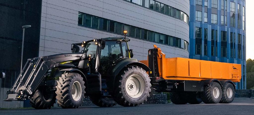 FMG:n KOTIMAISET TIENHOITOTUOTTEET FMG valmistaa traktori- ja pyöräkonekäyttöisiä tienhoitolaitteita, kuten tielanoja, harjalaitteita, hiekoituslaitteita ja perävaunuja.