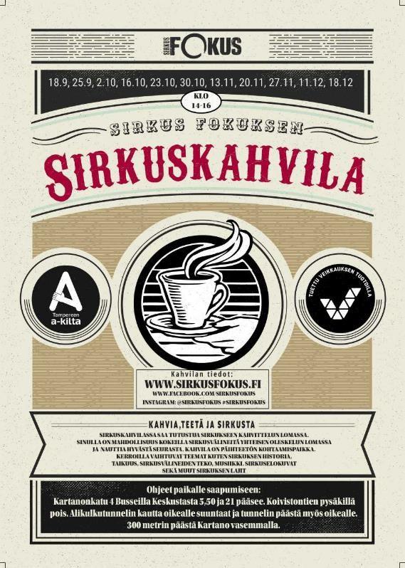 39 SIRKUSKAHVILAN