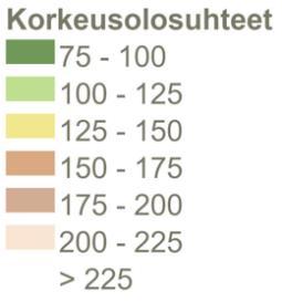 Järvenselillä ei välttämättä ole suurpiirteistä ja yhtenäistä maisemakuvaa, sillä