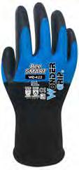 38 WONDER GRIP KÄSINEET 422 775 500 WONDER GRIP BEE-SMART, EN 407 Koot: 7 11 - latex, kämmen päällystetty - kevyt vuori tarjoaa sekä korkean väännönkestävyyden että hengittävyyden - erinomainen pito