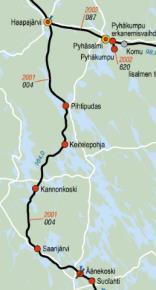 Liite 1a Investointiohjelman 2023-2030 ratahankkeet R4 Saarijärvi-Haapajärvi peruskorjaus (hankekori 1A) Tiedot päivitetty 11.3.2022 Rataosa yhdistää Pohjois-Pohjanmaan ja Keski-Suomen maakuntia.