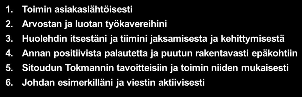 5 Arvot