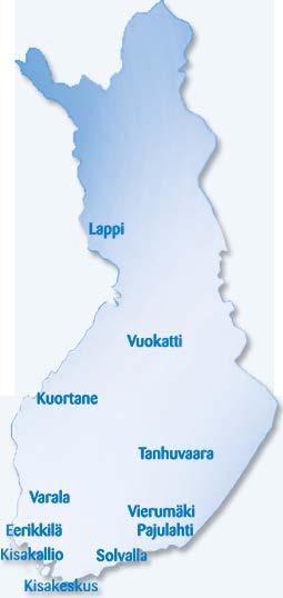 16 3.2.3 Other sports institutes in Finland Like it has been said before, there are 10 sports institutes in Finland, in addition to Pajulahti.