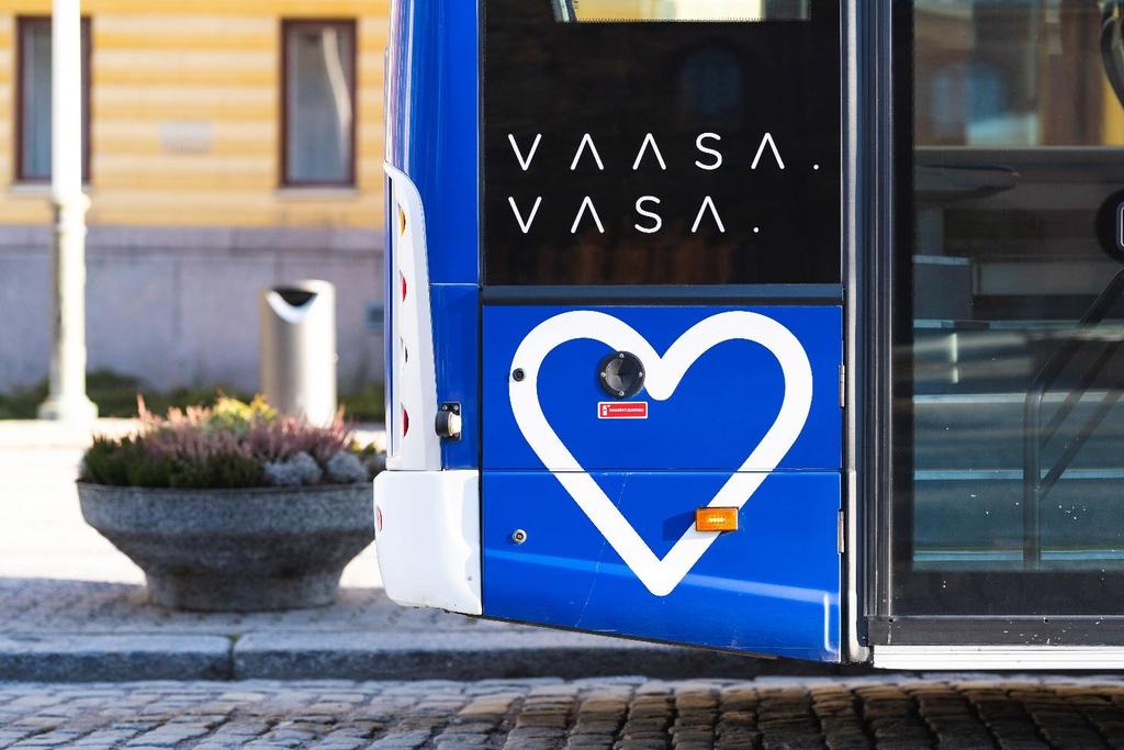 Vaasan toimivalta-alueen joukkoliikenteen yhdistelmäraportti