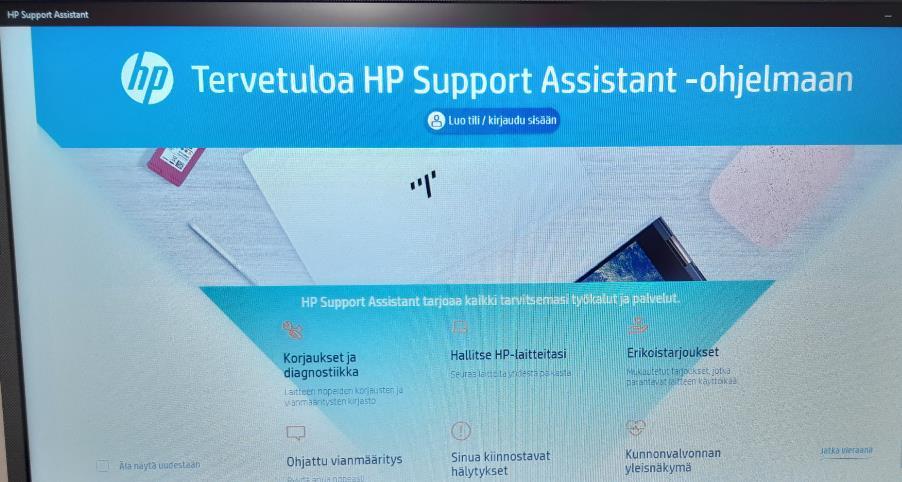 Ohje 12 (14) 5 HP:n ajureiden päivitys Asenna