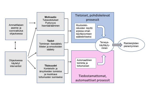 31 Hankosen (2017, 203-204) mukaan interventioiden suunnittelun lähtökohtana toimii käyttäytymisen ymmärtäminen.