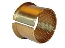 Glidlager med fläns / Bearing with flange Typ ABB090/092 - Special-bronslager för höga belastningar / Type ABB090/092 - Heavy load bronze ABB090 ABB092 Produktbeskrivning ABB 090/92 serien är en