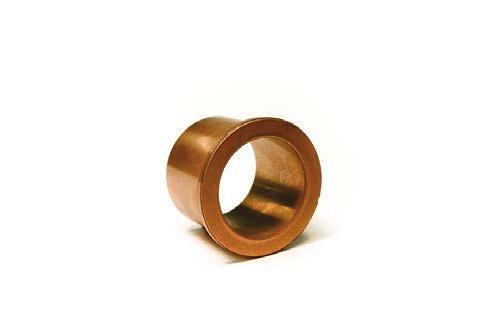 Sintrade oljebronslager / Sintered oilbronze-bearing Glidlager med fläns SS2992 / ISO 2795 / Cylindrical bearing with flange SS2992 / ISO 2795 F x 45 Ø D1 js13 F x 45ϒ Monteringsanvisning /