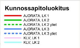 Jalankulku- ja pyöräteiden talvihoidon edellyttämään tilantarpeeseen kiinnitetään huomiota jo asemakaavavaiheessa ja sen yhteydessä tehtävässä liikennesuunnittelussa.