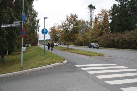 Tampereen keskustaan tultaessa reitin laatutaso heikkenee selvästi.