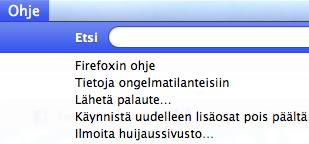 Tämän valikon kautta niitä voidaan esimerkiksi pienentää, jolloin ne menevät piiloon toisten ikkunoiden tieltä.