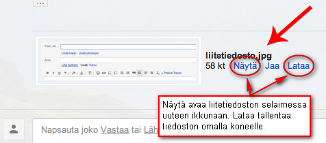 lähettämään ja vastaanottamaan enimmillään 25 megatavun (Mt) kokoisia viestejä. Viestiksi lasketaan sekä itse sähköpostiviesti että liitetiedosto.