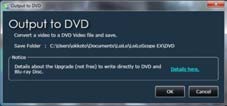 6. Tuotos videoita ja kuvia! 6-4 Näytä DVD Voit luoda DVD-levyn tulostustiedosto Kun siirrät DVD-levyn LoiLoScope EX/AX/FX, se luo WMV-tiedostona.