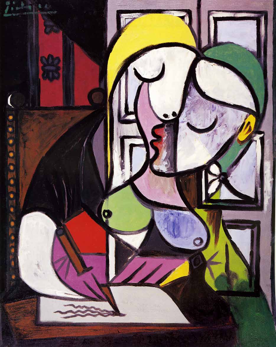 2011 Pablo Picasso, Kirjoittava