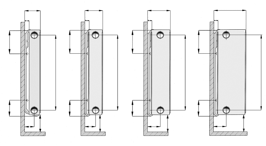 Compact Purmo Compact on tehokas vesikiertoisiin lämmitysjärjestelmiin tarkoitettu radiaattori. Radiaattoreita on saatavana rakennetyyppeinä 11, 21, 22 ja 33.