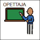 AINO: Mitä muuta on jäänyt mieleen sieltä koulusta? ILONA: Liitutaulu (näyttää opettaja-symbolia) AINO: Oliko sinulla alakoulussa ei-vammaisia luokkatovereita? ILON: Oli.