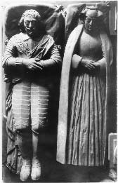 5. luku: Lahjoittajien kuvat Suomessa 1600- ja 1700-luvuilla 193 Kuva 58: Torsten Stålhandske ja Christina Horn, yksityiskohta hautamuistomerkistä, 1600-luku. Veistos valkoisesta marmorista.