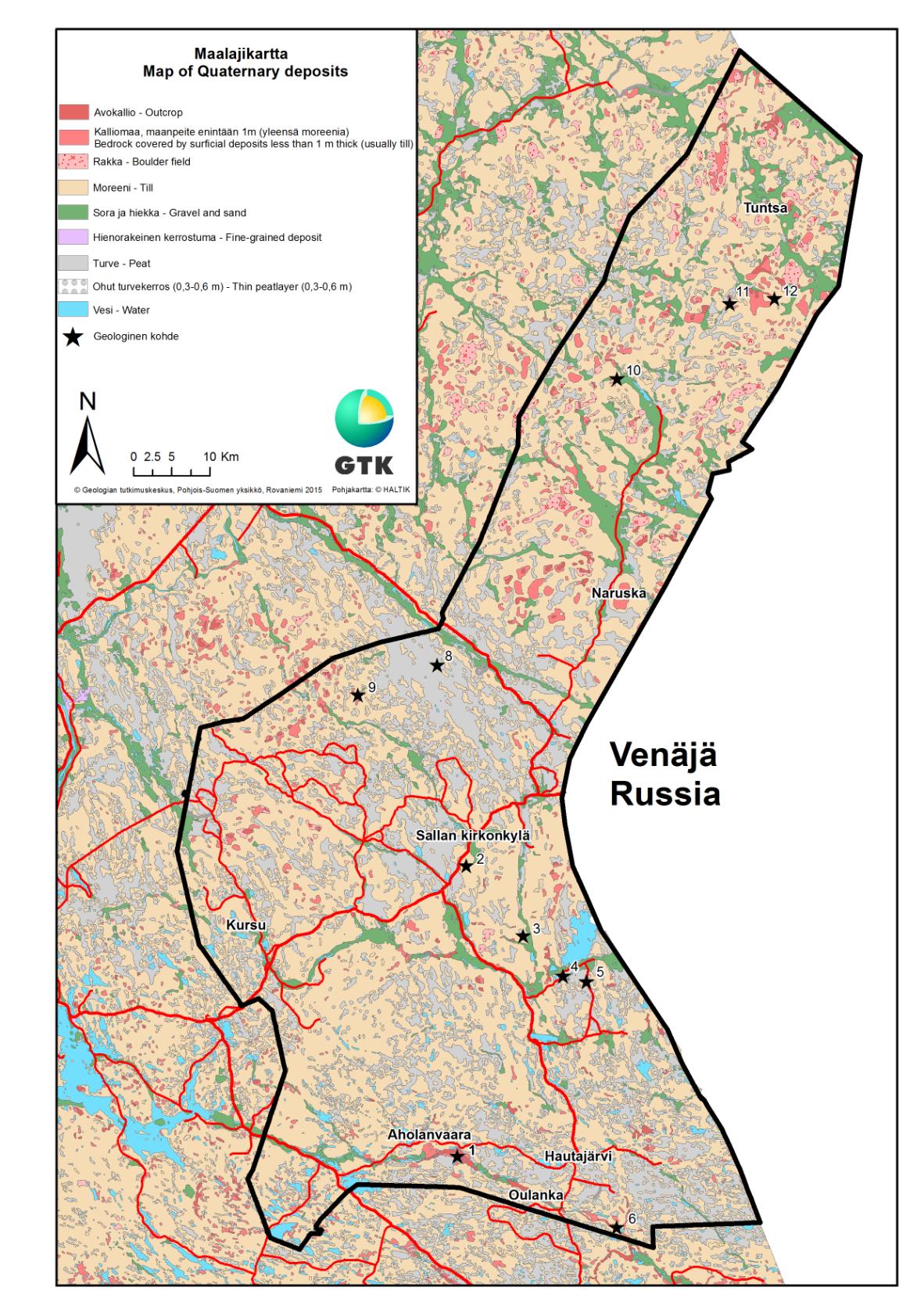 GEOLOGIAN TUTKIMUSKESKUS 19.3.2015 3 Kuva 2.