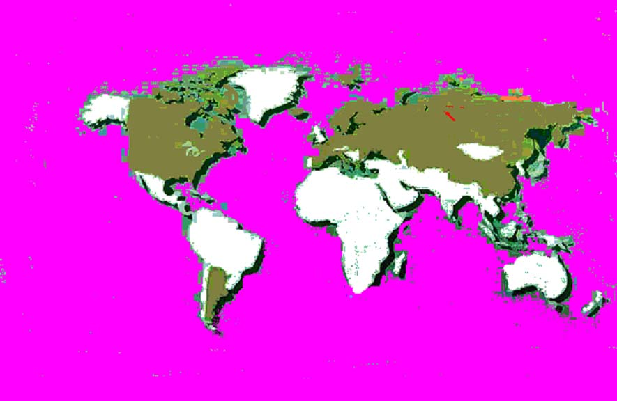 2 Globaali turkistalous ja suomalaisen turkistuotannon merkitys 2.1 Globaali turkistalous Turkiseläimiä kasvatetaan pääasiassa pohjoisella pallonpuoliskolla (Kuva 1).