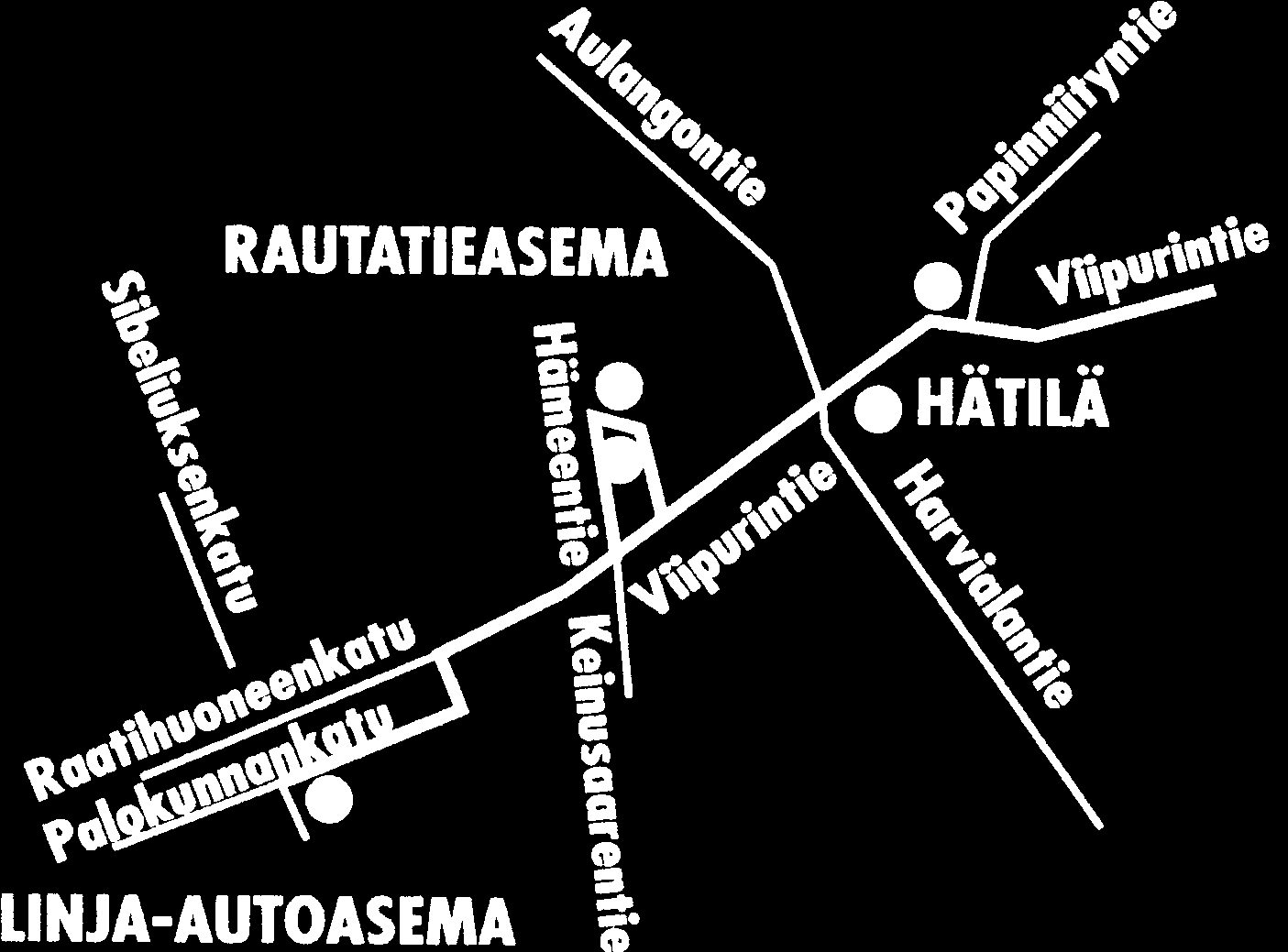 suunta: Uimahalli, Imatrankoski ja Saareksinmäki