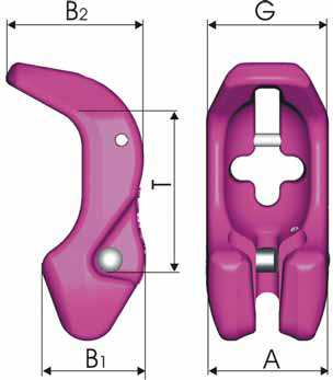 Kettinki Kuorma t Tyyppi A B C D E F T kg/kpl 6 1,5 VVH 6 31 18 20 43 7,5 23 50 0,25 8 2,5 VVH 8 38 22 25 54 9,5 33 64 0,35 10 4,0 VVH 10 47 28 31 68 12 42 80 0,8 13 6,7 VVH 13 60 36 40 87 15 47 103