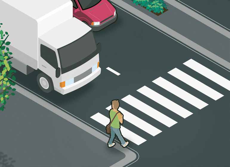 Kävelykatu ja pihakatu Kävelykadulla ja pihakadulla ajonopeus on sovitettava jalankulun mukaiseksi