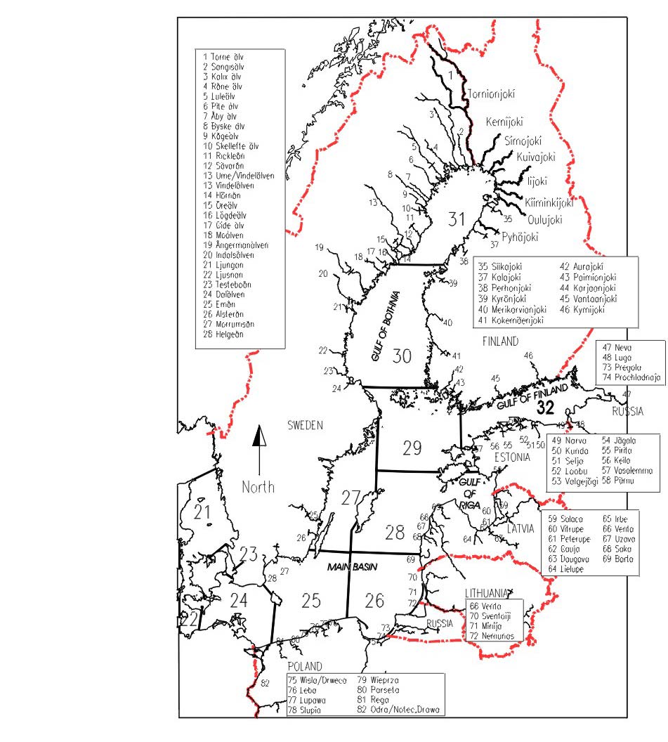 Itämeren lohijoet -ennen