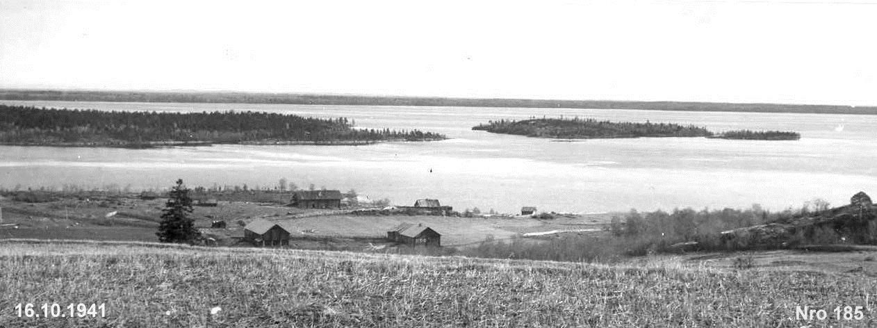 harjanteella, Pyhäniemi alakylä järven