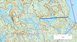 235 "Kotilahdenoja 2" Terälahti Vähävetinen ja erittäin tumma uoma Paloveden alue VALUMA-ALUEEN NUMERO 35.