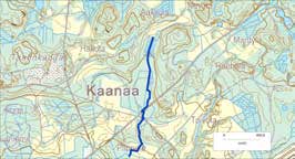 267 Kaanaa Puskittunut tummavetinen uoma. Ilvesjoen valuma-alue VALUMA-ALUEEN NUMERO 35.