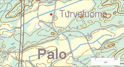 70 "Turveluoman lähde" Sorila Sorilanjoen valuma-alue VALUMA-ALUEEN NUMERO 35.319 LÄHTEEN KUVAUS Peltojen keskellä olevan pajukon keskellä sijaitseva lähde.