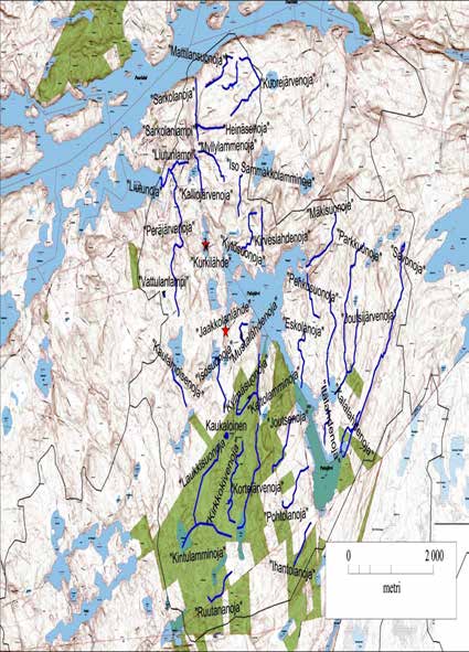 6.2 Pulesjärven valuma-alue 71 Kaupunkimittaus,