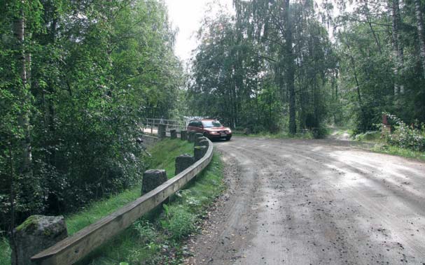 Saahkari-Myhinpään museotie, kuva: Risto Tuhkanen Kuorekosken mylly Valintaperuste: M, R Myllykokonaisuus, pato, ruuhi, päärakennus Kuorekosken mylly sijaitsee vajaan puolentoista kilometrin päässä