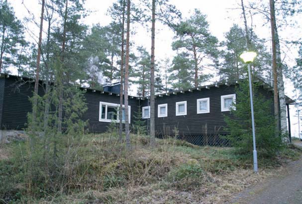 Kinkamon lomamaja, kuva: Arkkitehtitoimisto Hannu Puurunen Oy Punatiiltä käytettiin 1900-luvun alkuvuosikymmeninä talousrakentamiseen vain varakkaimmilla tiloilla.