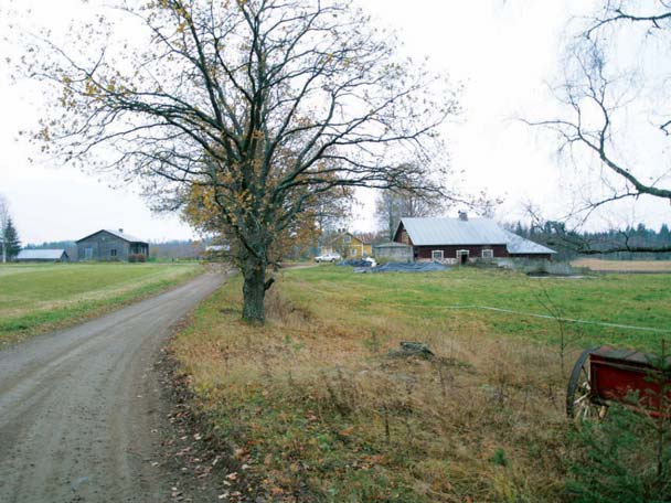 Arvola (Juoksula), kuva: Arkkitehtitoimisto Hannu Puurunen Oy Talosta puuttuu myös kuisti. 1800-luvun talonpoikaisesta rakentamisesta kertovat edelleen myös säilyneet multapenkkirakenteet.