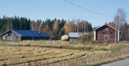 Hiekkala, kuva: Arkkitehtitoimisto Hannu Puurunen Oy Hiekkala (Päärakennus v. 1812), talli v.