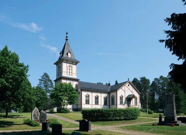 5 KEITELE Keiteleen kirkonkylä Valintaperuste: R, H, M Vuonamonsalmen lounaisrannalla sijaitseva kirkonkylä on rantanäkymiensä osalta säilyttänyt perinteisen mittakaavansa.