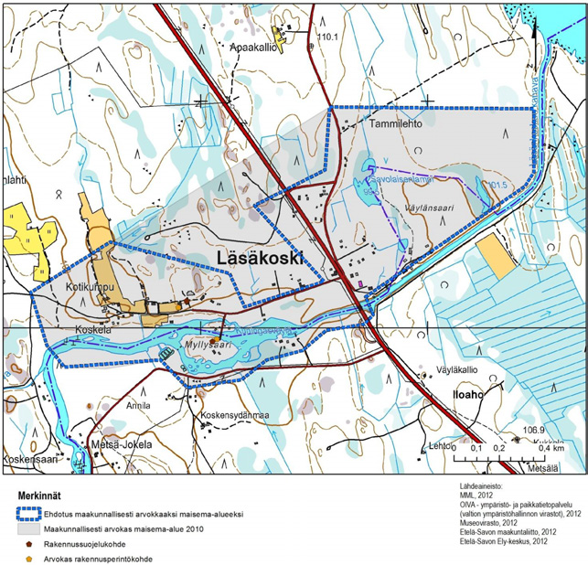 valtakunnallisessa lehtojensuojelutyöryhmän mietinnössä paikallisesti arvokkaana kohteena.