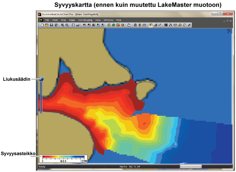 Klikkaa Create Map kuvaketta.